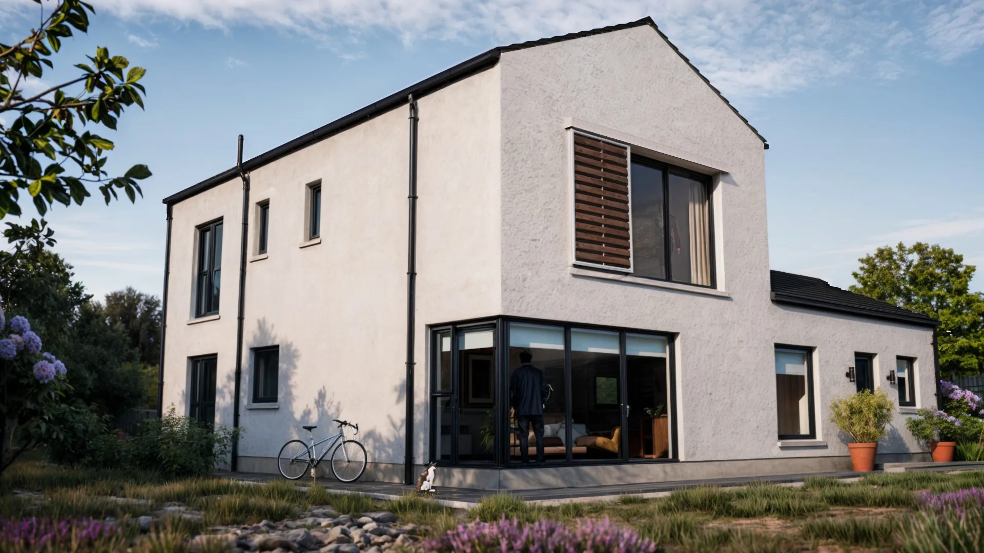 Rural house designed by Donegal Architect
