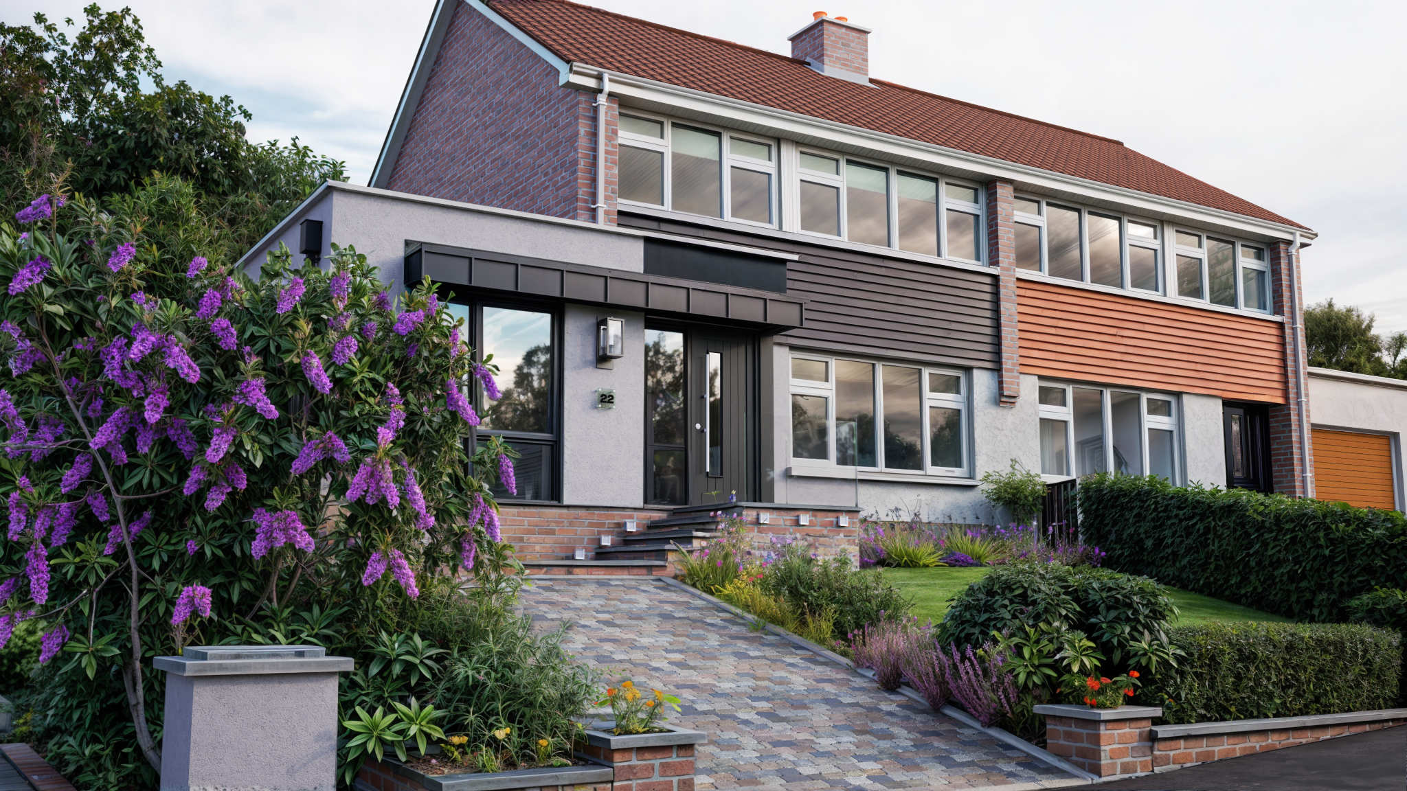 House Extension 2 Derry Architect - Extension to Gable of House by Derry Architect Usonia Architects