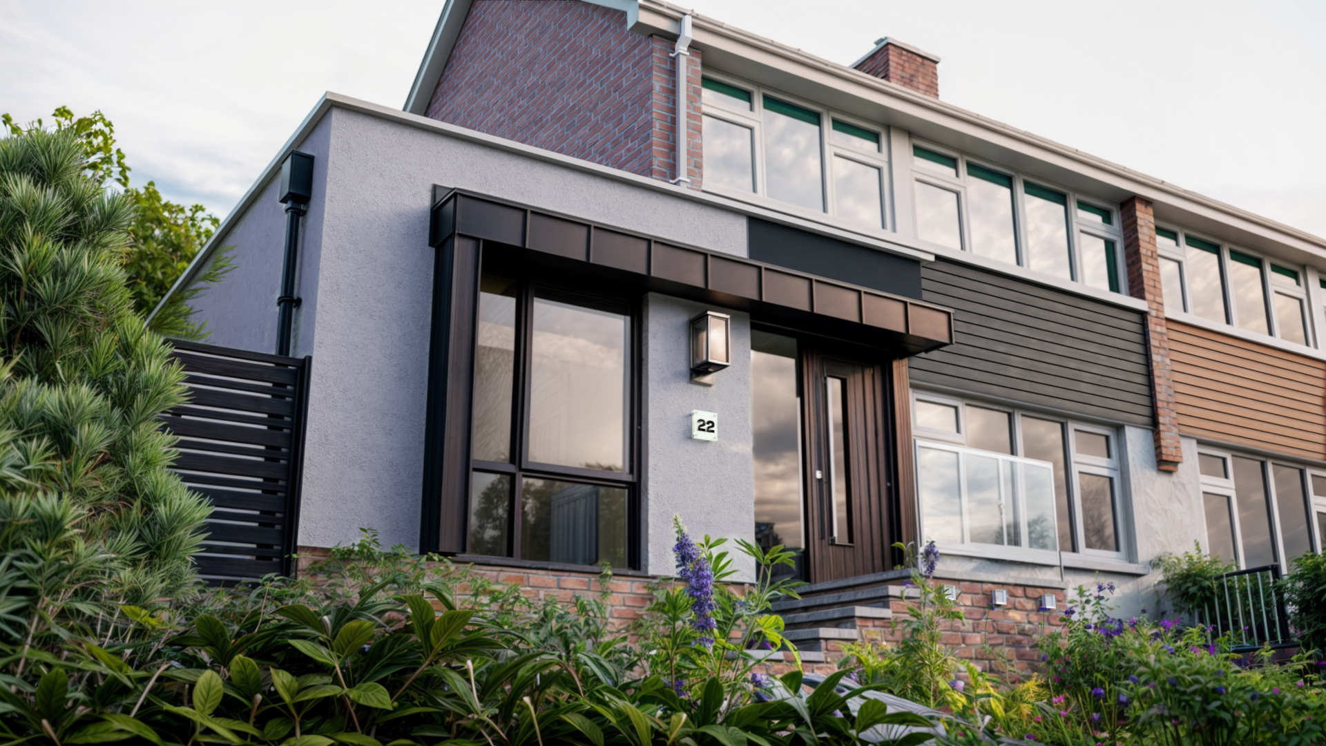 House Extension 2 Derry Architect - Extension to Gable of House by Derry Architect Usonia Architects