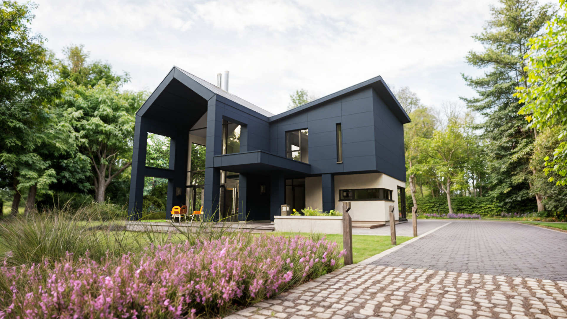 WOODLAND RETREAT MODERN ARCHITECTURE DERRY BY USONIA ARCHITECTS