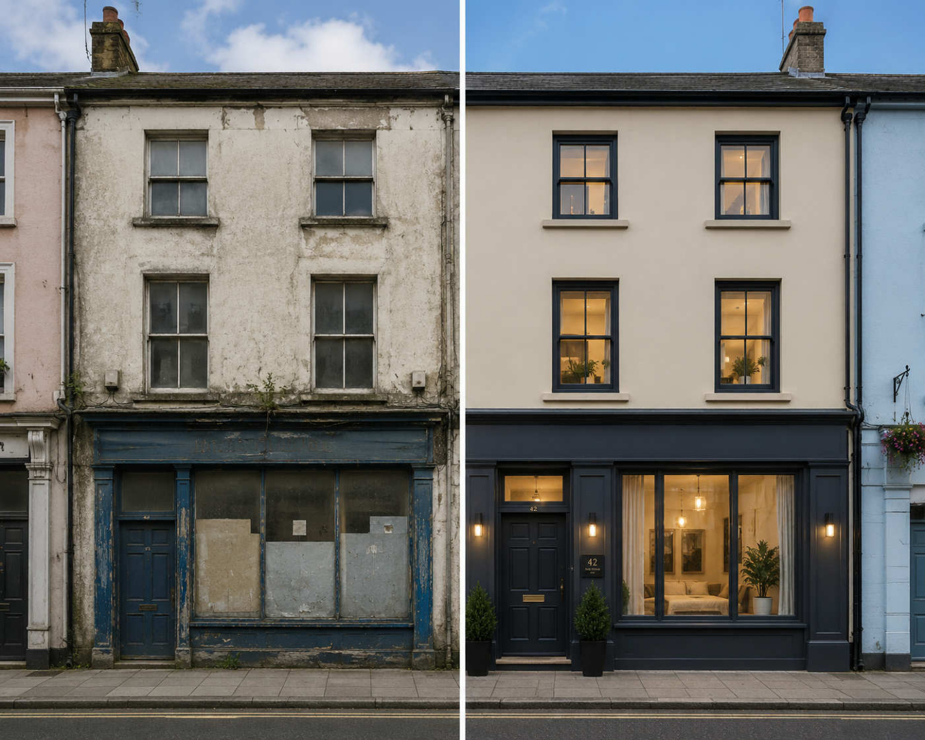 Refurbished vacant property in Donegal transformed into a modern family home